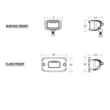 RIGID SR-M Series Pro Driving Surface-Mount #952313