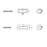RIGID SR-Q Series Pro Diffused Surface-Mount #945513