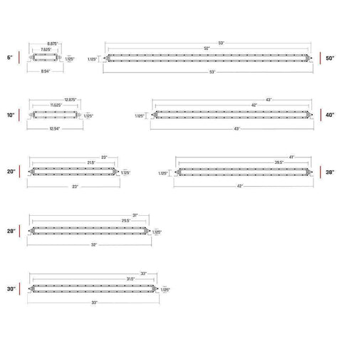 RIGID Industries Qualifies for Free Shipping RIGID SR-Series Pro 6" Diffused Lightbar #906513