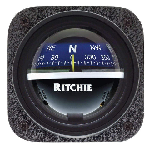 Ritchie Compass Qualifies for Free Shipping Ritchie Explorer Bulkhead Mount Compass Blue Dial #V-537B