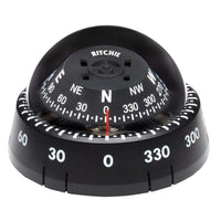 Ritchie Compass Qualifies for Free Shipping Ritchie Kayaker Surface-Mount Compass Black #XP-99