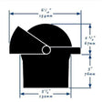 Ritchie Compass Qualifies for Free Shipping Ritchie Navigator Black #FN-203