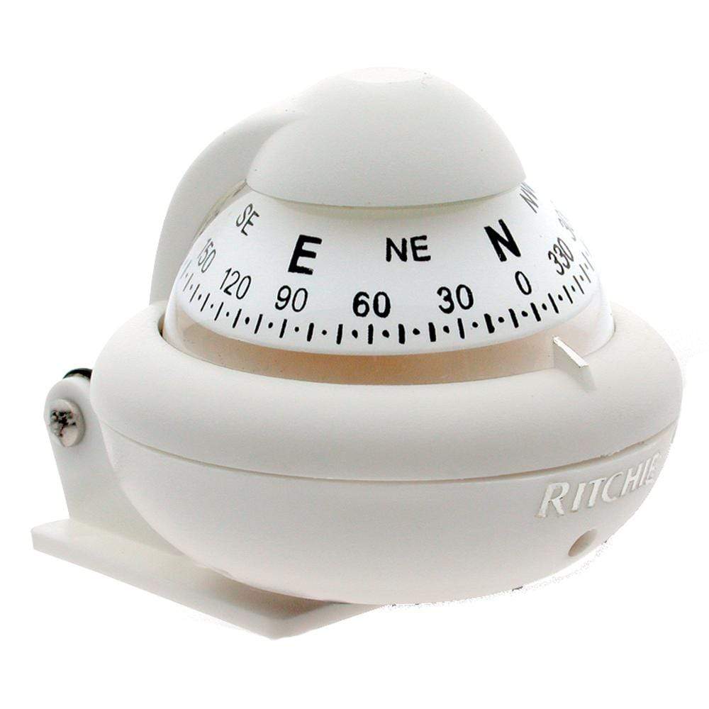Ritchie Compass Qualifies for Free Shipping Ritchie Sport Compass Marine White #X-10W-M