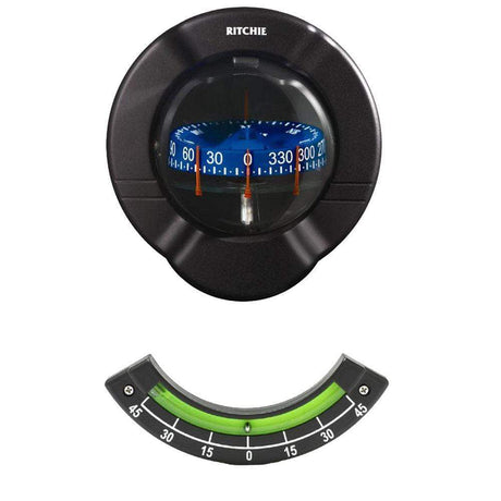 Ritchie Compass Qualifies for Free Shipping Ritchie Venture Bulkhead Mount Sail Boat Compass w/Clinometer #SR-2