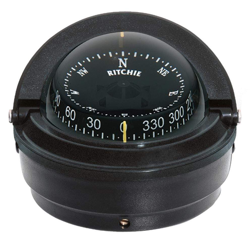 Ritchie Compass Qualifies for Free Shipping Ritchie Voyager Surface-Mount Compass Black #S-87