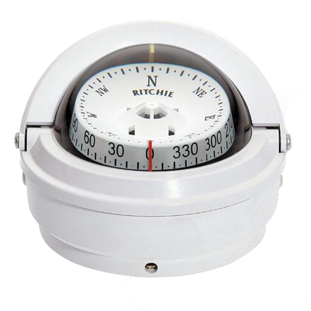 Ritchie Compass Qualifies for Free Shipping Ritchie Voyager Surface-Mount Compass White #S-87W