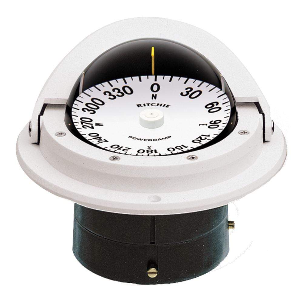 Ritchie Compass Qualifies for Free Shipping Ritchie Voyager White #F-82W
