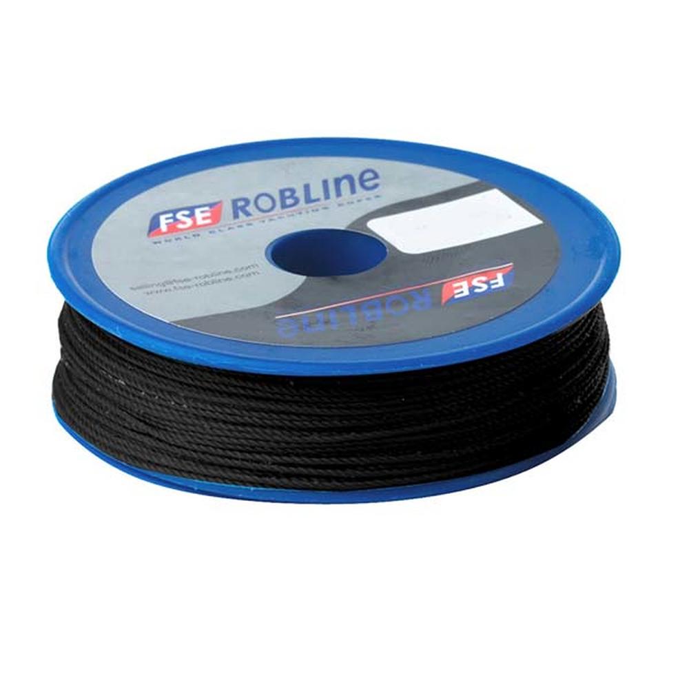 Robline Waxed Tackle Yarn 0.8mm x 40m Black #TYN-08BLKSP