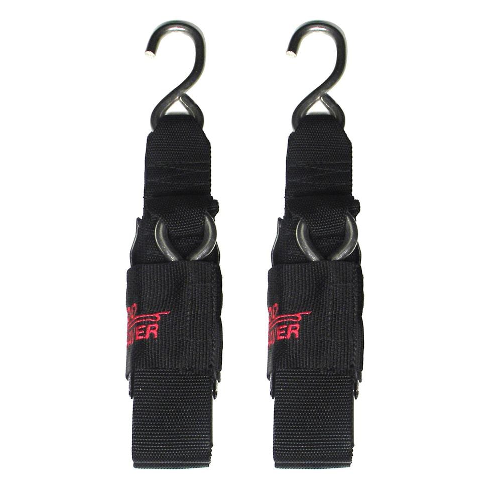 Rod Saver Deluxe SS Transom Tie-Down 2" x 3' #SSTTD3