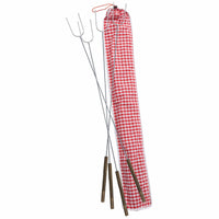 Rome Industries Qualifies for Free Shipping Rome Industries Set of 4 Hot Dog Forks & Bag #3400-S