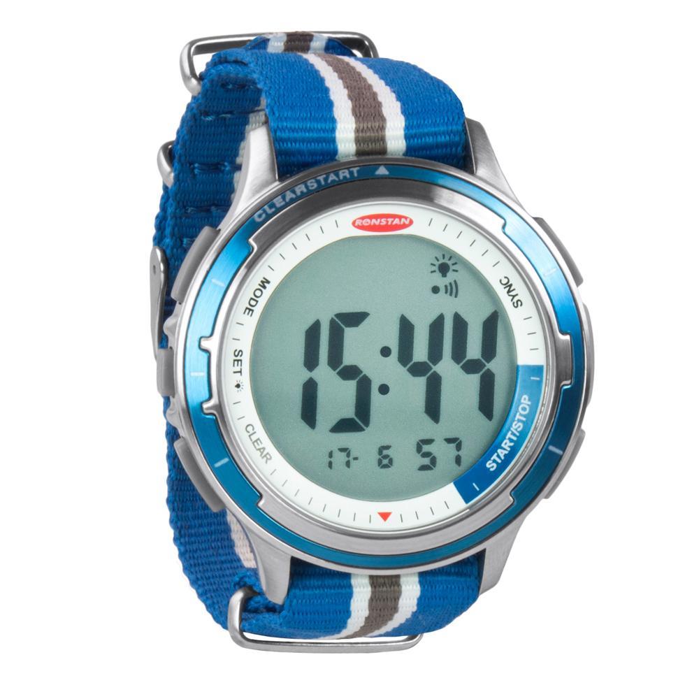 Ronstan Qualifies for Free Shipping Ronstan Clear Start Sailing Watch 50mm SS with Canvas Band #RF4053A