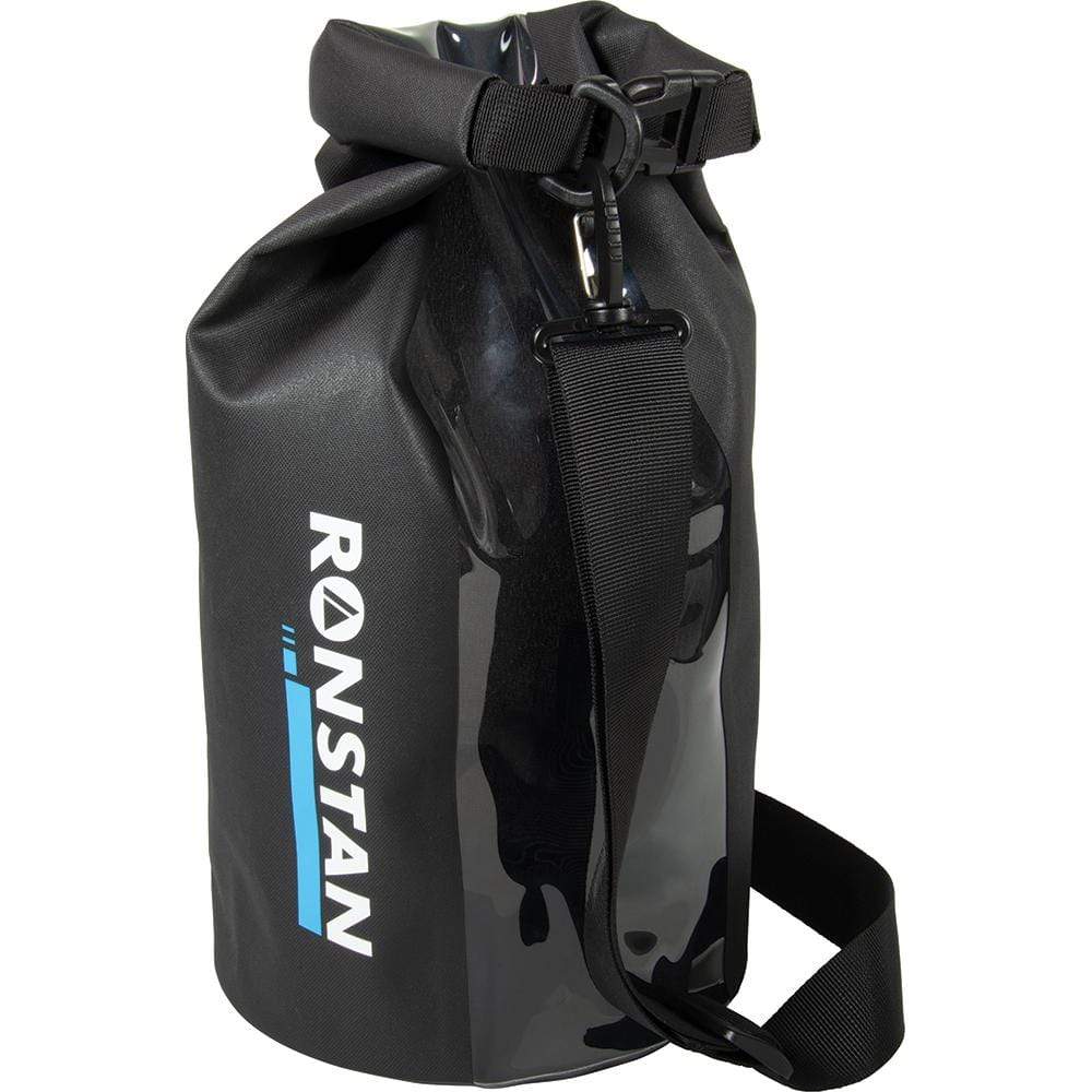 Ronstan Qualifies for Free Shipping Ronstan Dry Roll Top 10L Bag Black With Window #RF4012