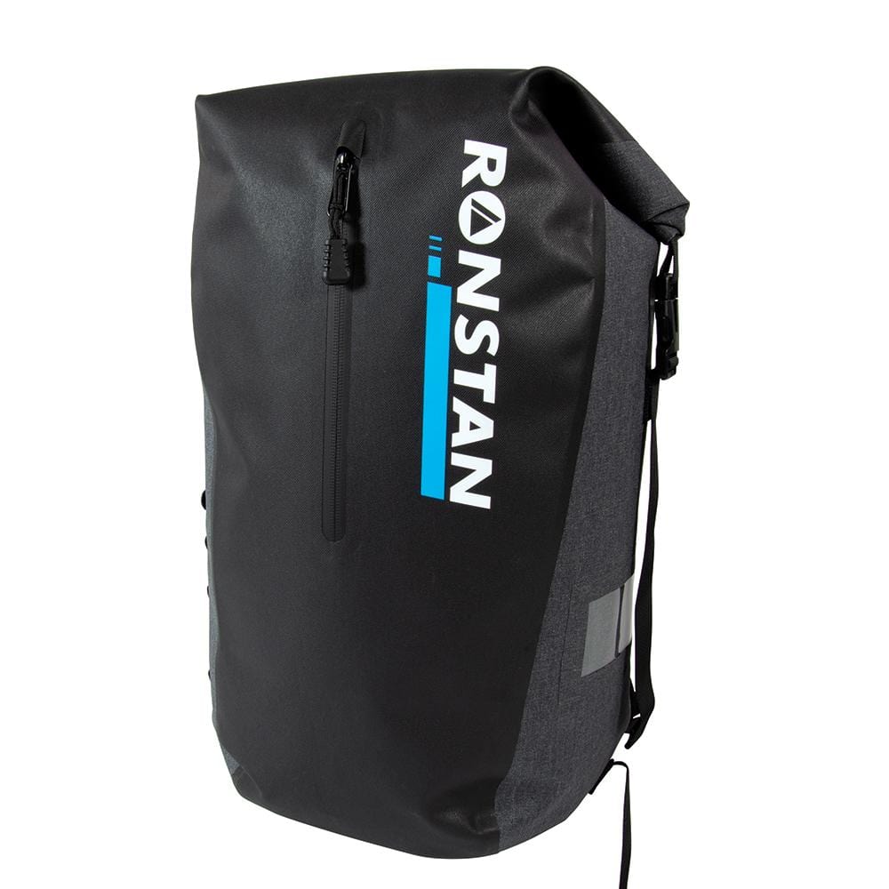 Ronstan Qualifies for Free Shipping Ronstan Dry Roll Top 30L Backpack Black & Grey #RF4013