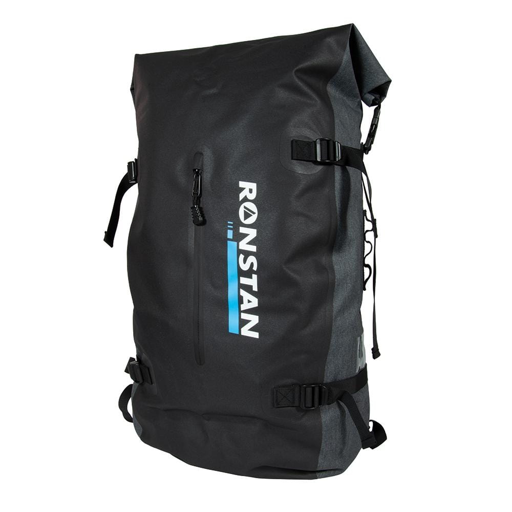 Ronstan Qualifies for Free Shipping Ronstan Dry Roll Top 55L Backpack Black & Grey #RF4014