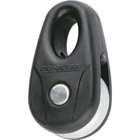 Ronstan Qualifies for Free Shipping Ronstan Kite Block Black with White Sheave Pair #RF13101-2