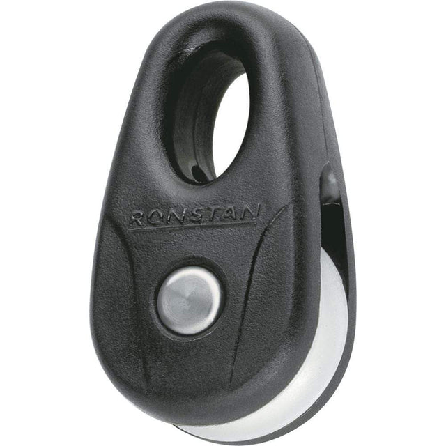 Ronstan Qualifies for Free Shipping Ronstan Kite Block Black with White Sheave Pair #RF13101-2