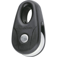 Ronstan Qualifies for Free Shipping Ronstan Kite Block Black with White Sheave Pair #RF13101-2