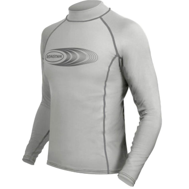 Ronstan Qualifies for Free Shipping Ronstan Long Sleeve Rash Top UPF50+ Ice Grey Medium #CL22M