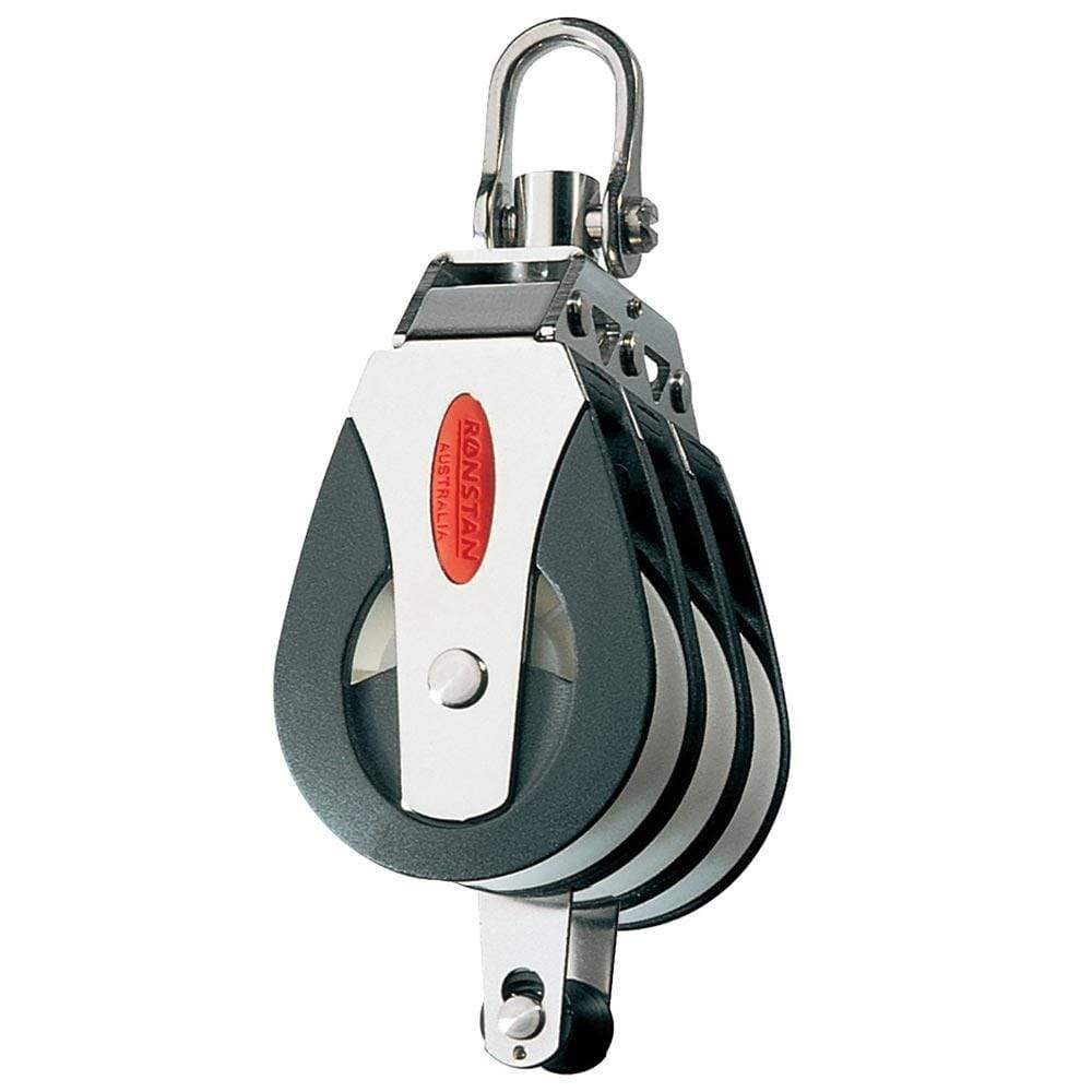Ronstan Qualifies for Free Shipping Ronstan Series 40 All-Purpose Block Triple Becket Swivel #RF41310