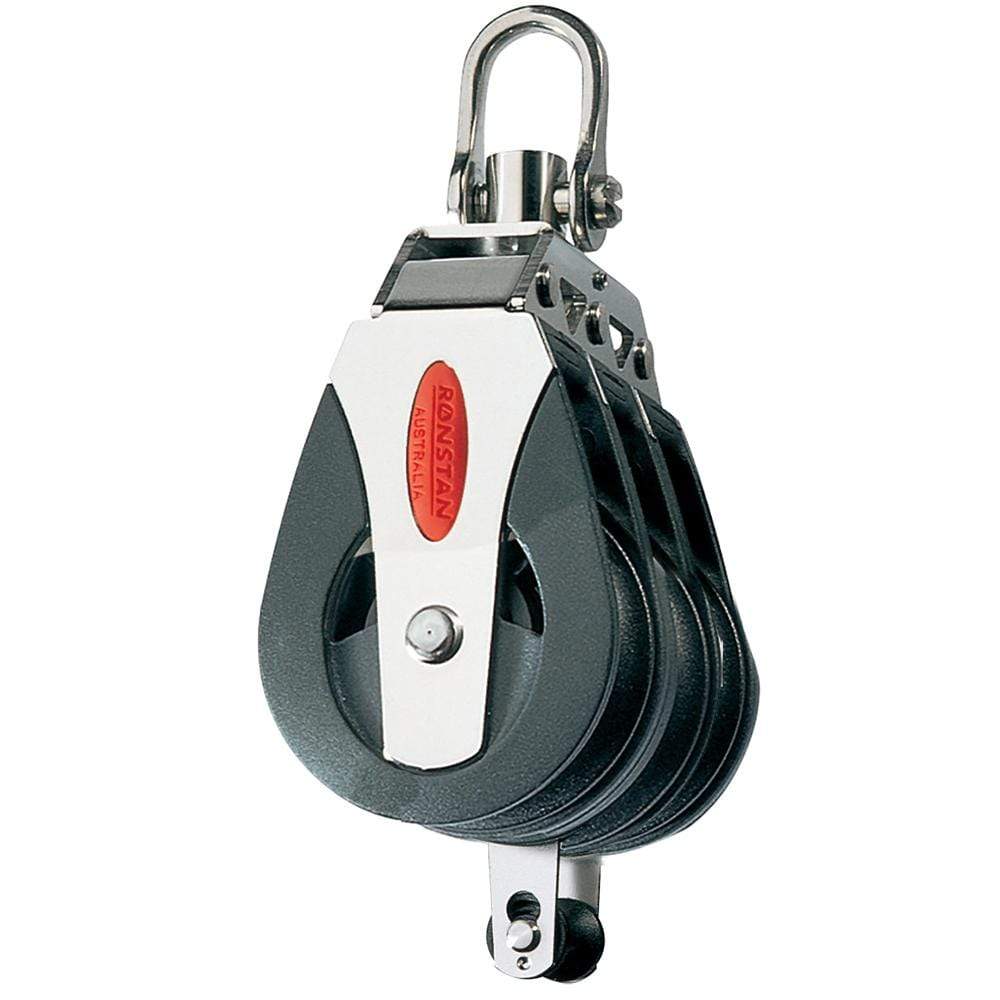 Ronstan Not Qualified for Free Shipping Ronstan Series 40 Ball Bearing Block Triple Becket Swivel #RF40310