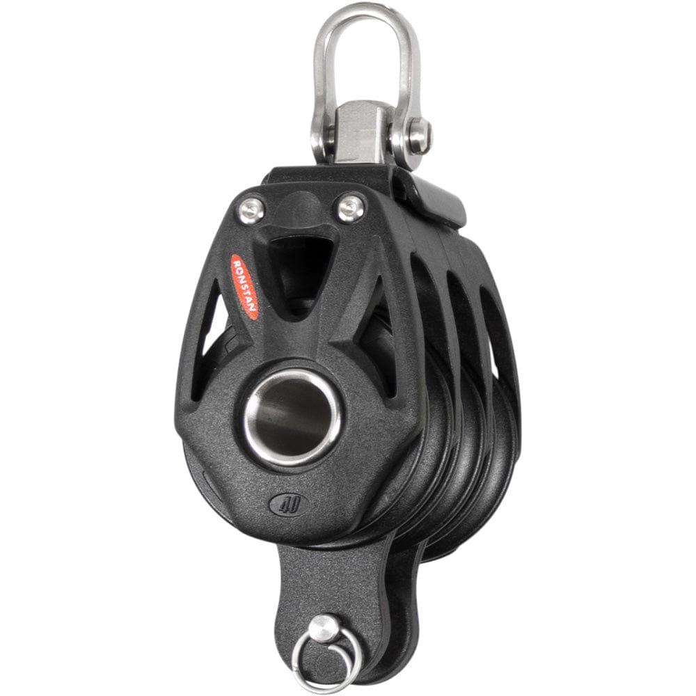 Ronstan Qualifies for Free Shipping Ronstan Series 40 Orbit BB Triple Block with Becket #RF48310