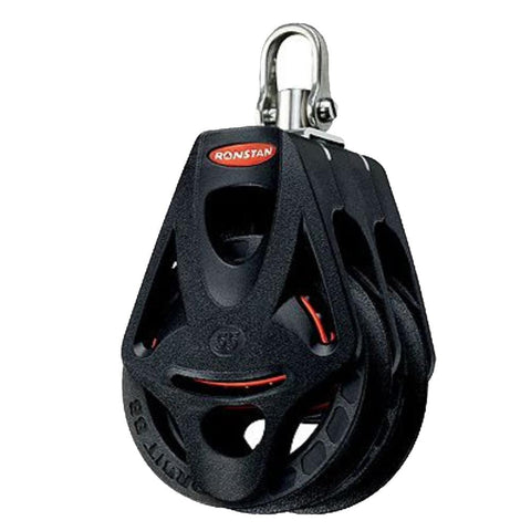 Ronstan Qualifies for Free Shipping Ronstan Series 55 BB Orbit Block, Double Becket Swivel #RF55210