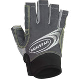 Ronstan Qualifies for Free Shipping Ronstan Sticky Race Glove Cut Finger S Grey #RF4880S