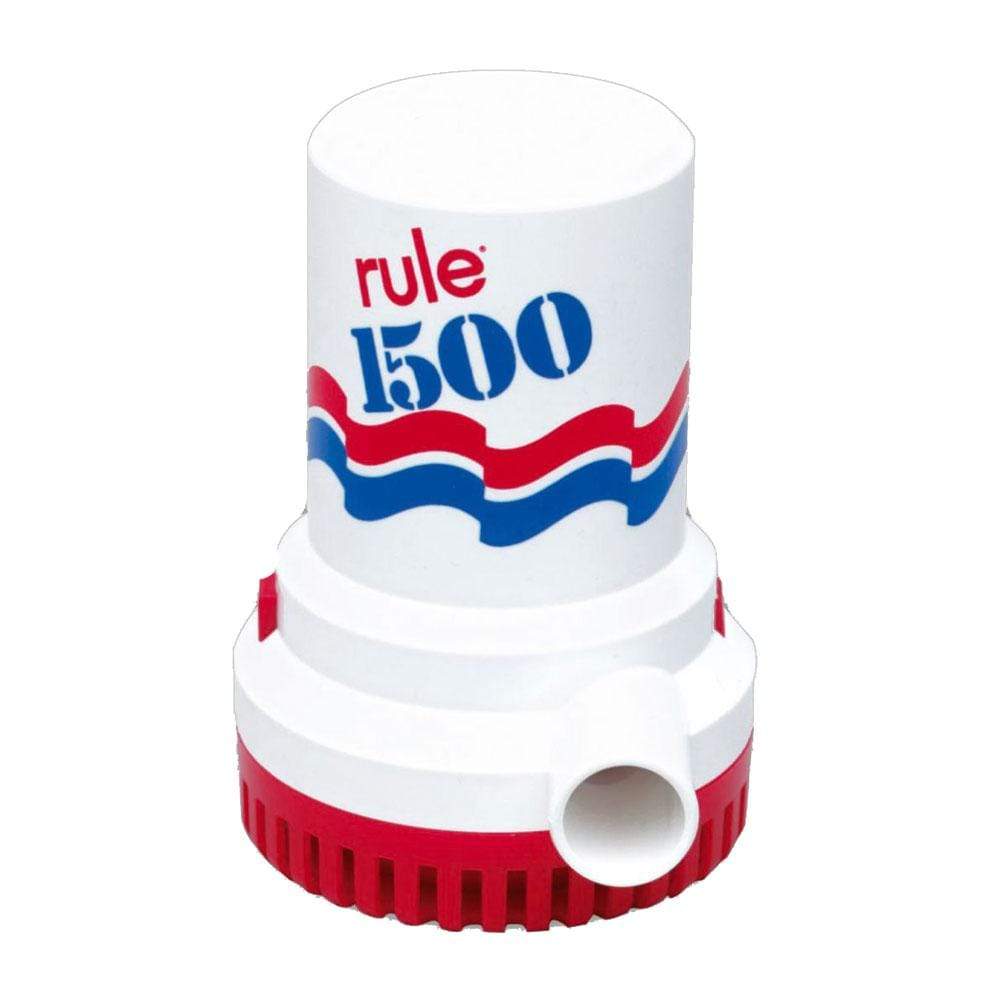 Rule Qualifies for Free Shipping Rule 1500 GPH Non-Automatic Bilge Pump 24v #03