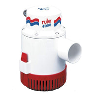 Rule Qualifies for Free Shipping Rule 4000 Non-Automatic Bilge Pump 12v #56D