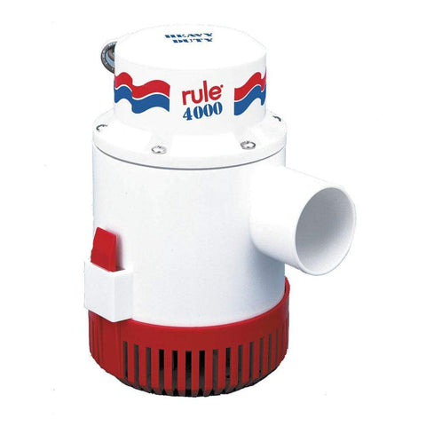 Rule Qualifies for Free Shipping Rule 4000 Non-Automatic Bilge Pump 12v #56D