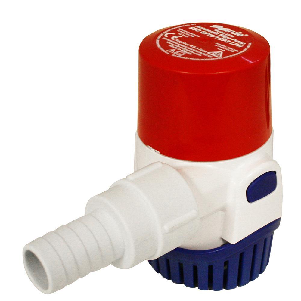 Rule Qualifies for Free Shipping Rule 500 GPH Electronic Sensing 24v Bilge Pump #25SA-24