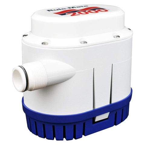 Rule Qualifies for Free Shipping Rule Mate 2000 GPH Bilge Pump 24v #RM2000A-24