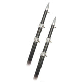 Rupp Marine Qualifies for Free Shipping Rupp 15' Fixed Carbon Fiber Outrigger Poles 1.5" Base #A0-1500-CF
