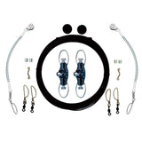 Rupp Marine Qualifies for Free Shipping Rupp Single Rigging Kit with Nok-Outs Black Mono 160' #CA-0025-MO