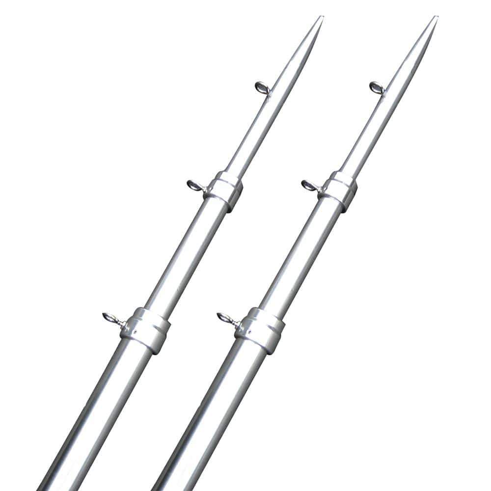 Rupp Marine Qualifies for Free Shipping Rupp Top Gun 9' Telescoping Outrigger Poles for RH Mount #A0-0900-TEG