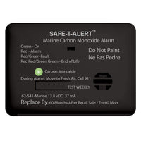 Safe-T-Alert Qualifies for Free Shipping Safe-T-Alert Black Carbon Monoxide 12v with Relay #62-541-R-MARINE-BL