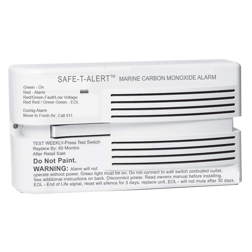 Safe-T-Alert Qualifies for Free Shipping Safe-T-Alert Carbon Monoxide Marine White Flush Mount #M-65-542