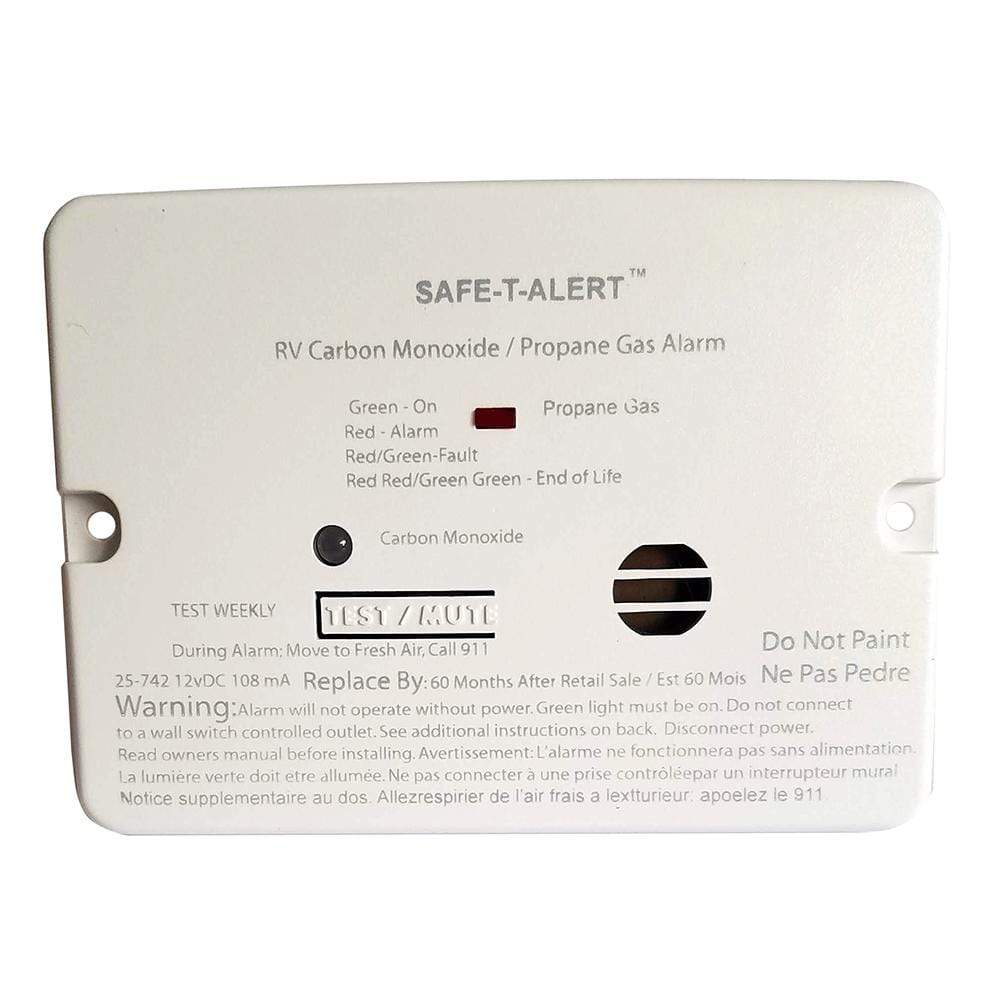 Safe-T-Alert Qualifies for Free Shipping Safe-T-Alert Combo CO2 Propane Alarm White #25-742-WHT