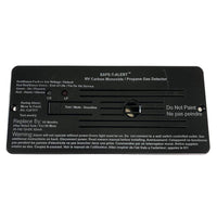 Safe-T-Alert Qualifies for Free Shipping Safe-T-Alert Combo CO2 Propane Alarms Black Flush-Mount #35-742-BL