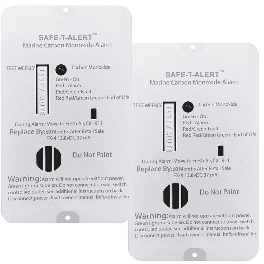 Safe-T-Alert Qualifies for Free Shipping Safe-T-Alert FX-4 Carbon Monoxide Alarm 2-pk #FX-4MARINE2-PACK