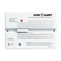 Safe-T-Alert Qualifies for Free Shipping Safe-T-Alert Propane/Natural Gas Detector 12v Flush #40-442-P-WT