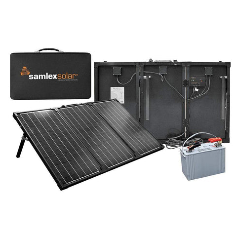Samlex America Not Qualified for Free Shipping Samlex 135w Portable Solar Charging Ki #MSK-135