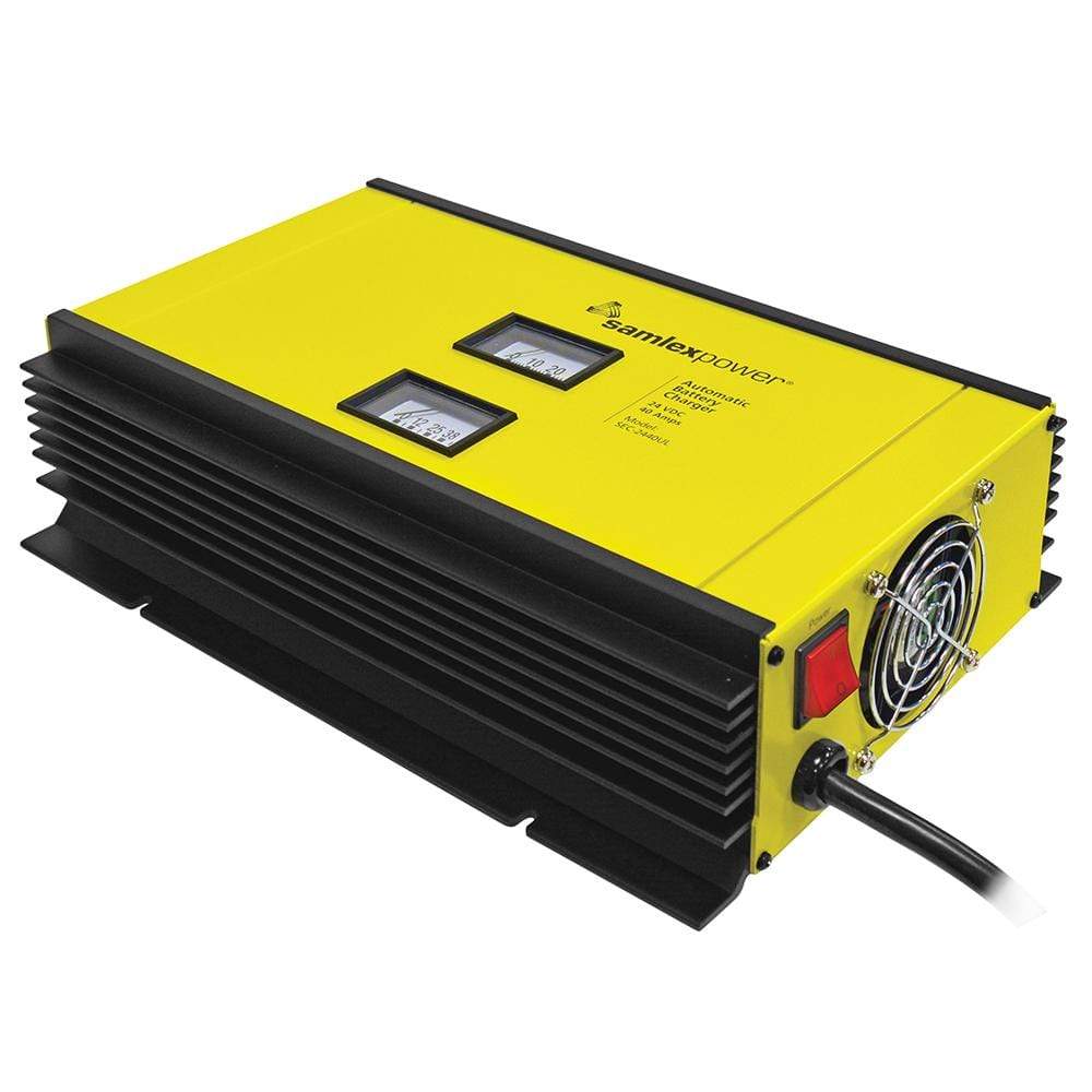 Samlex America Qualifies for Free Shipping Samlex Battery Charger 2-Bank 3-Stage 24v 40 #SEC-2440UL
