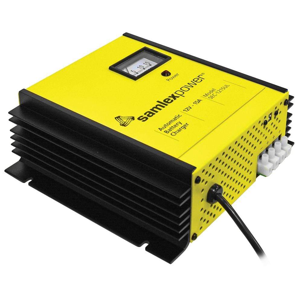 Samlex America Qualifies for Free Shipping Samlex Battery Charger 3-Bank 3-Stage 12v 15 #SEC-1215UL