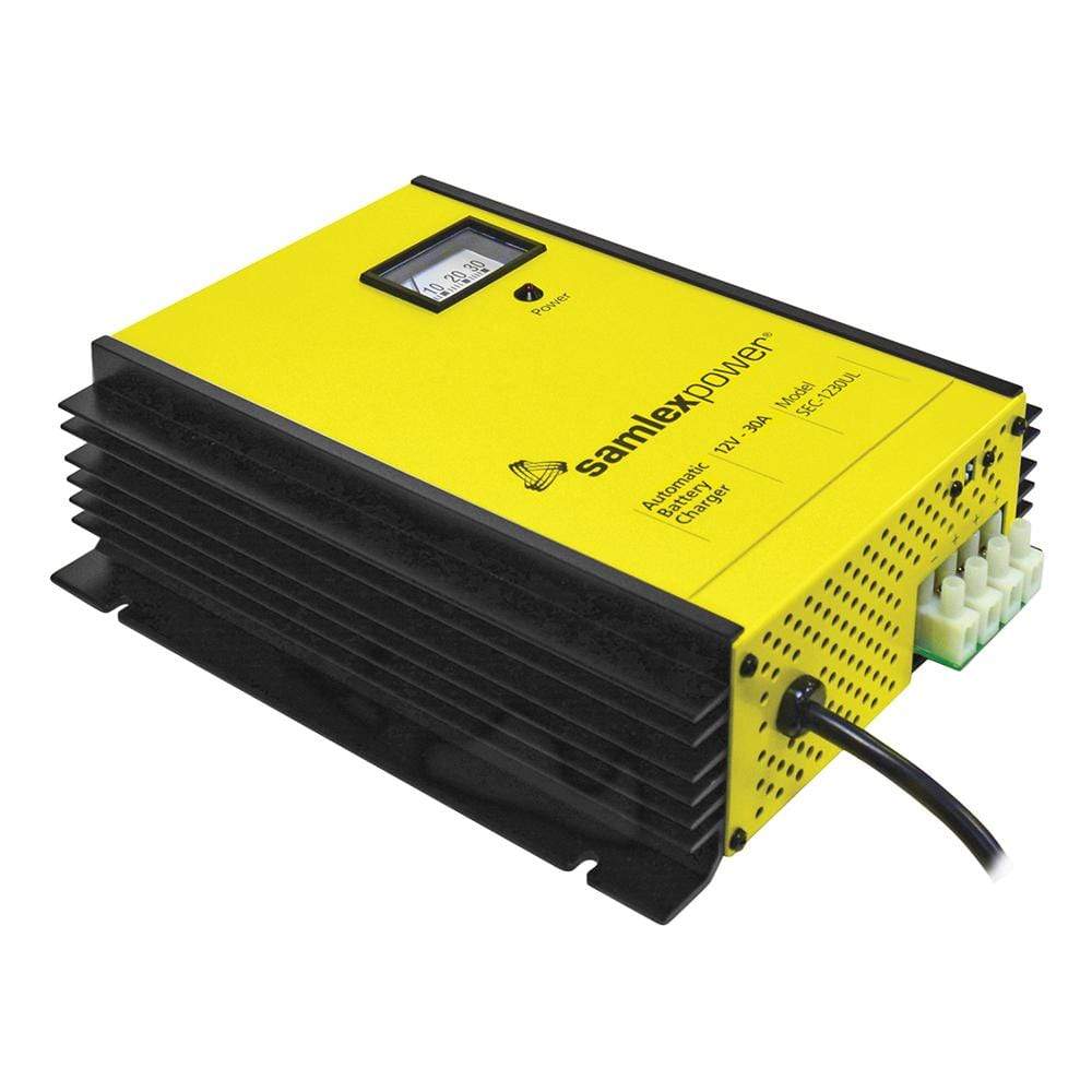 Samlex America Qualifies for Free Shipping Samlex Battery Charger 3-Bank 3-Stage 12v 30 #SEC-1230UL