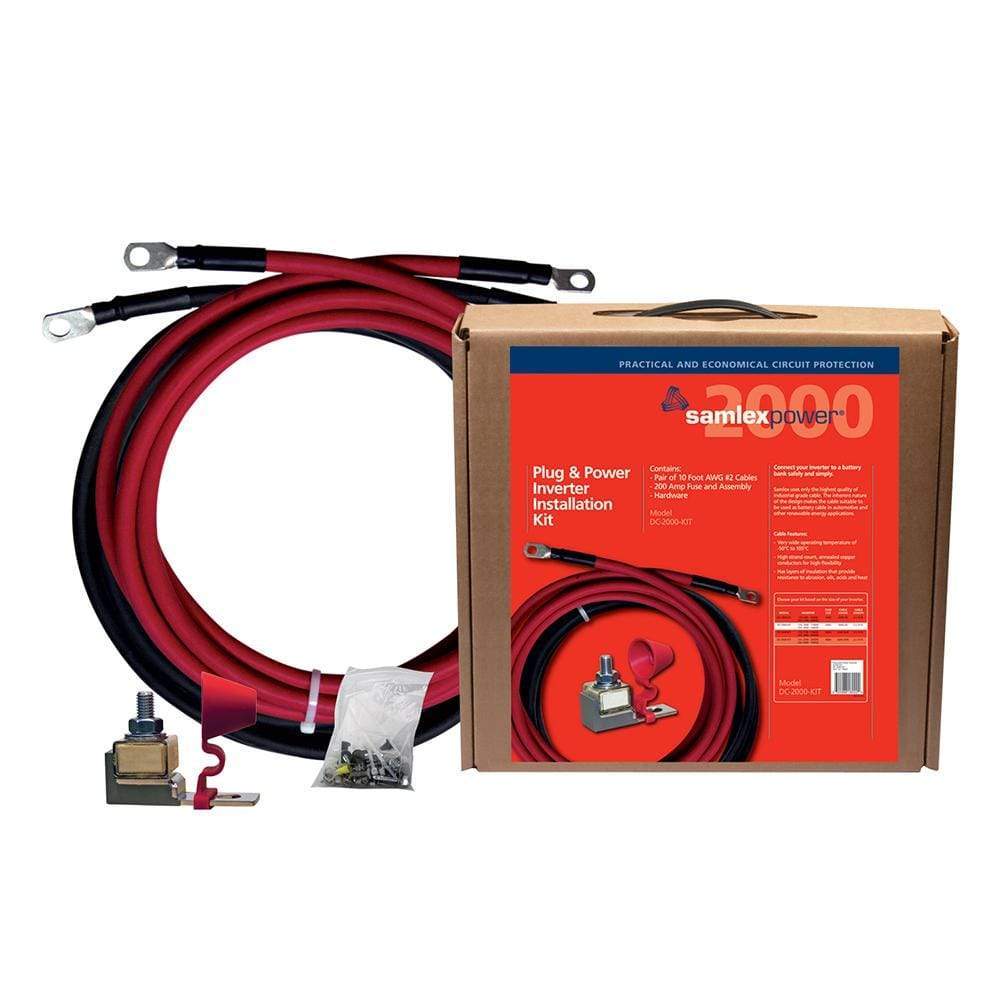 Samlex America Qualifies for Free Shipping Samlex DC-2000 Install Kit for 2000w Inverter #DC-2000-KIT