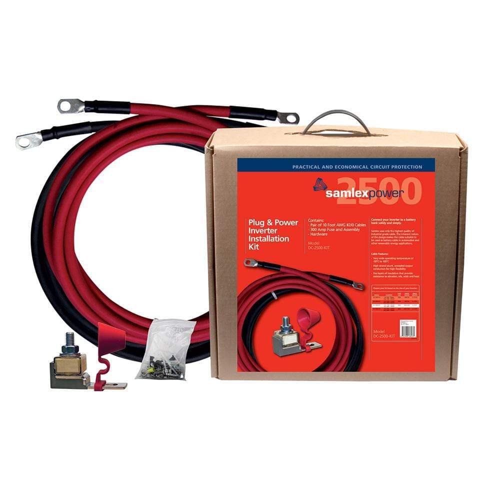 Samlex America Qualifies for Free Shipping Samlex DC-2500 Install Kit for 2500w Inverter #DC-2500-KIT