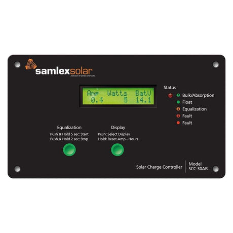 Samlex America Qualifies for Free Shipping Samlex Flush-Mount Solar Charge Controller 30a #SCC-30AB