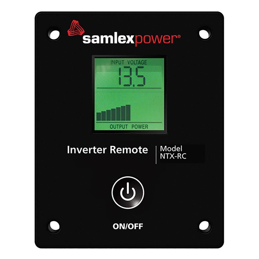 Samlex America Qualifies for Free Shipping Samlex NTX-RC Remote Control with LCD Screen #NTX-RC