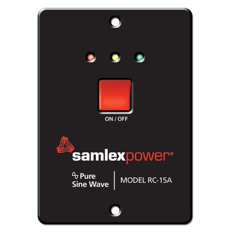 Samlex America Qualifies for Free Shipping Samlex Remote On-Off Control Use with PST Inverters #RC-15A